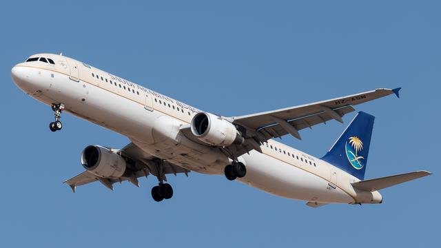 HZ-ASN:Airbus A321:Saudia